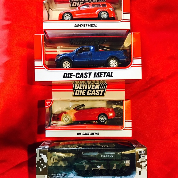 Die-cast Other - Lot 4 New metal models cars